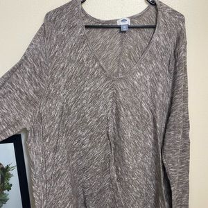 Old Navy Womens Gray Sweater long sleeved XXL